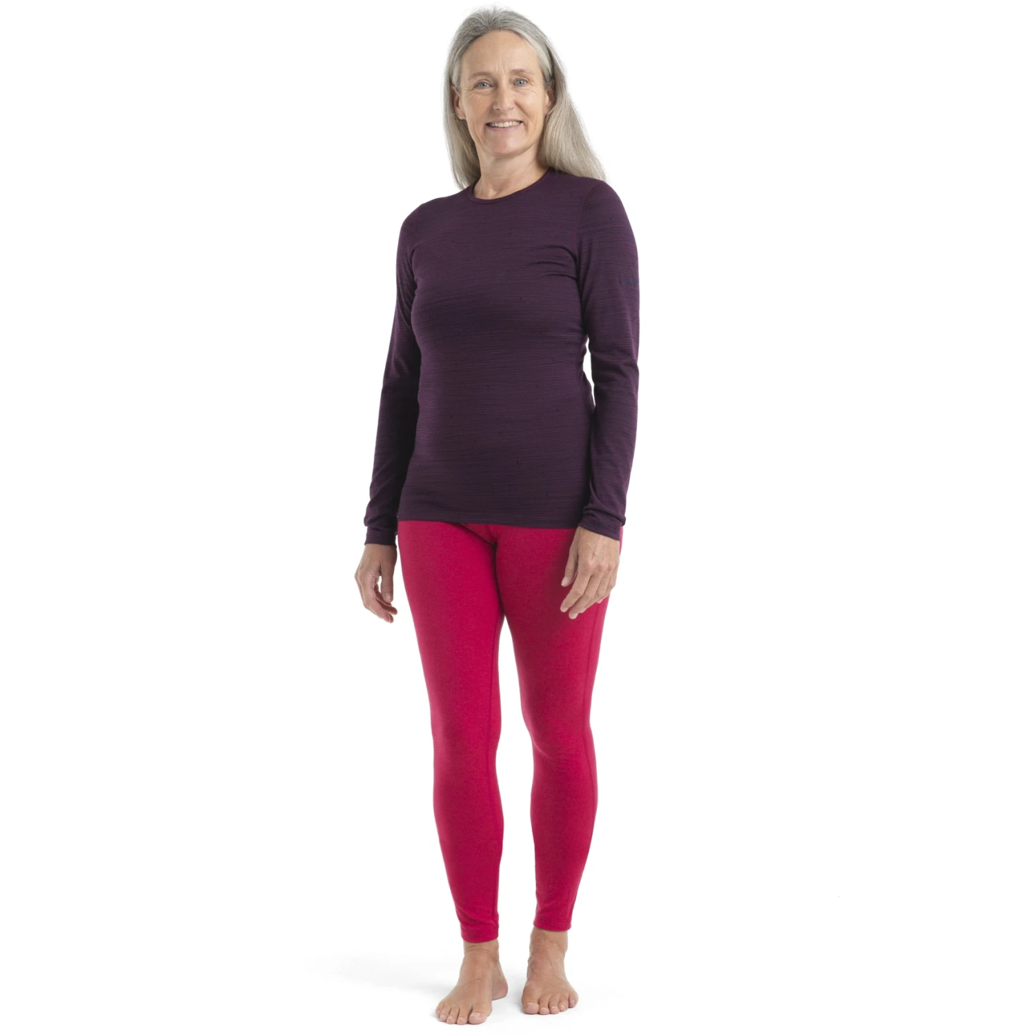 Icebreaker 200 Oasis Leggings Damen - Electron Pink 3 Icebreaker 200 Oasis Leggings Damen - Electron Pink – Bild 3