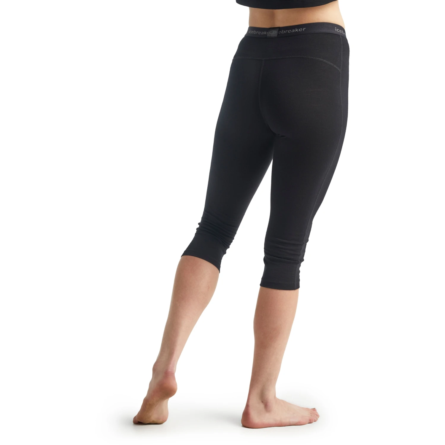 Icebreaker 200 Oasis Legless 3/4 Leggings Damen - Schwarz 2 Icebreaker 200 Oasis Legless 3/4 Leggings Damen - Schwarz – Bild 2