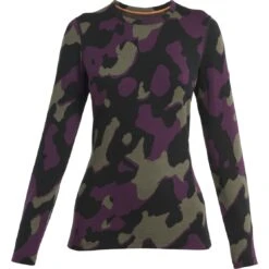 Icebreaker 260 Vertex Crewe Natural Shades Langarmshirt Damen - Schwarz/Loden/Nightshade/Jet HTHR -Deutschland Icebreaker Verkaufs-Shop icebreaker womens 260 vertex crewe natural shades long sleeve black loden nightshade jet hthr 1 1488922