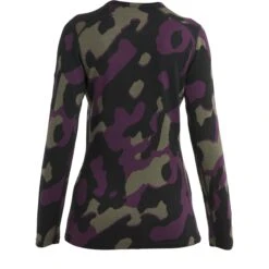 Icebreaker 260 Vertex Crewe Natural Shades Langarmshirt Damen - Schwarz/Loden/Nightshade/Jet HTHR -Deutschland Icebreaker Verkaufs-Shop icebreaker womens 260 vertex crewe natural shades long sleeve black loden nightshade jet hthr 2 1488923