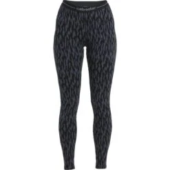 Icebreaker 260 Vertex Glacial Flow Leggings Damen - Graphite/Schwarz/Jet HTHR -Deutschland Icebreaker Verkaufs-Shop icebreaker womens 260 vertex glacial flow leggings graphite black jet hthr 1 1488873
