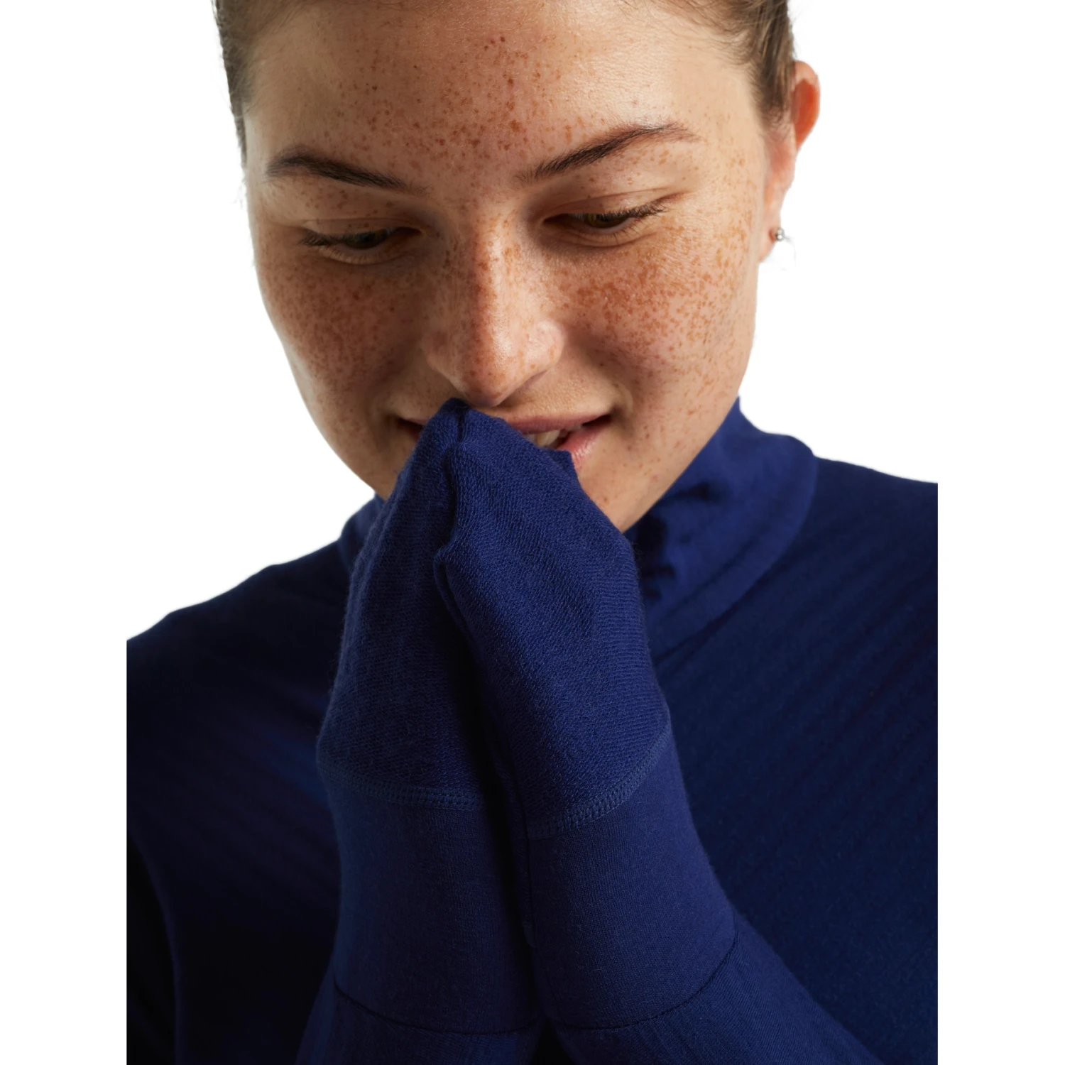 Icebreaker Descender Fleecejacke Damen - Royal Navy 6 Icebreaker Descender Fleecejacke Damen - Royal Navy – Bild 6