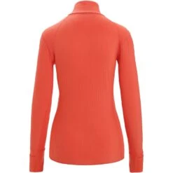 Icebreaker Descender Fleecejacke Damen - Vibrant Earth -Deutschland Icebreaker Verkaufs-Shop icebreaker womens descender long sleeve zip vibrant earth 2 1381203