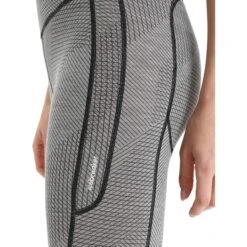 Icebreaker Fastray Gridlines High Rise Leggings Damen - Metro Hthr/Black/AOP -Deutschland Icebreaker Verkaufs-Shop icebreaker womens fastray gridlines high rise tights metro hthr black aop 6 1383980