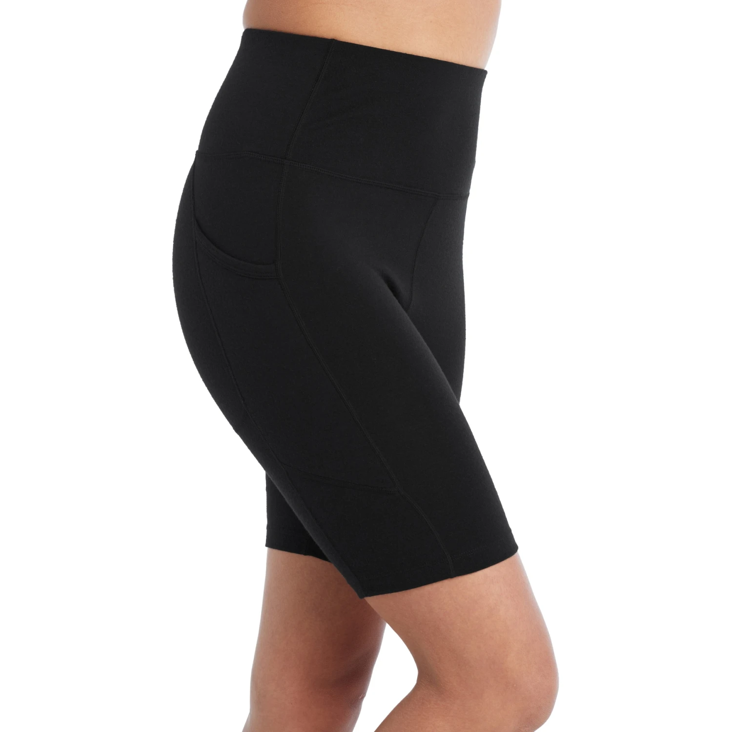 Icebreaker Fastray High Rise Shorts Damen - Schwarz 7 Icebreaker Fastray High Rise Shorts Damen - Schwarz – Bild 7