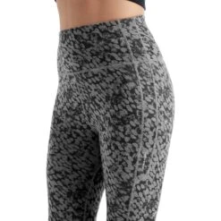 Icebreaker Fastray Forest Shadow High Rise Leggings Damen - Metro Heather/AOP -Deutschland Icebreaker Verkaufs-Shop icebreaker womens fastray high rise tights forest shadow metro heather aop 7 1147235