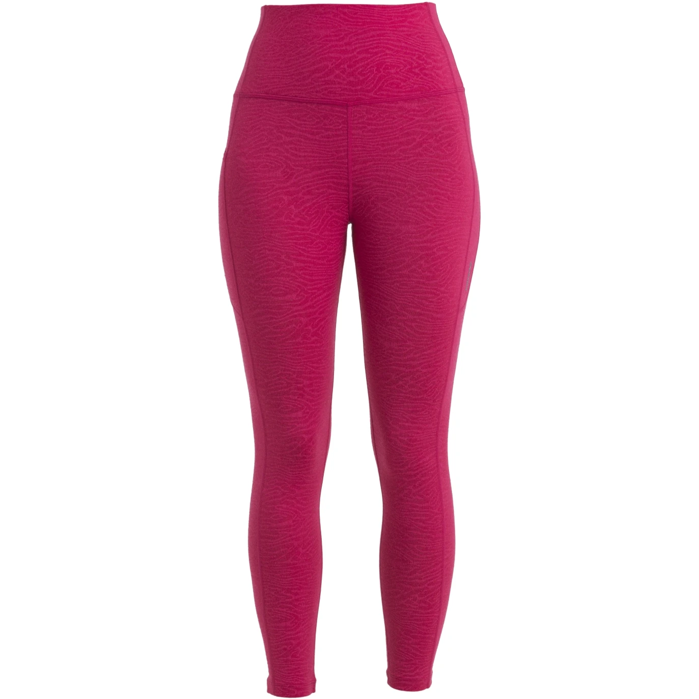 Icebreaker Fastray Topo Lines High Rise Leggings Damen - Electron Pink/Tempo/AOP 3 Icebreaker Fastray Topo Lines High Rise Leggings Damen - Electron Pink/Tempo/AOP – Bild 3