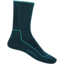 Icebreaker Hike Cool-Lite 3Q Crew Socken Damen - Green Glory/Fresh