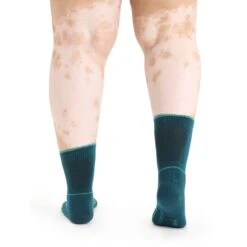 Icebreaker Hike Cool-Lite 3Q Crew Socken Damen - Green Glory/Fresh -Deutschland Icebreaker Verkaufs-Shop icebreaker womens hike cool lite 3q crew socks green glory fresh 4 1381283