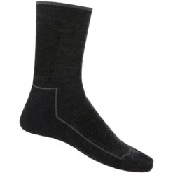 Icebreaker Hike Cool-Lite 3Q Crew Socken Damen - Jet Hthr/Monsoon