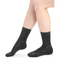 Icebreaker Hike Cool-Lite 3Q Crew Socken Damen - Jet Hthr/Monsoon -Deutschland Icebreaker Verkaufs-Shop icebreaker womens hike cool lite 3q crew socks jet hthr monsoon 3 1381293