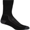 Icebreaker Hike+ Light Crew Socken Damen - Schwarz/Monsoon/Mink