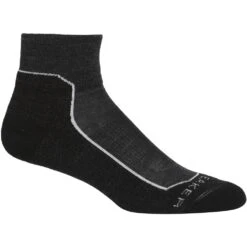 Icebreaker Hike+ Light Mini Socken Damen - Jet HTHR