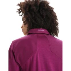 Icebreaker Hike Kurzarm Oberteil Damen - Go Berry -Deutschland Icebreaker Verkaufs-Shop icebreaker womens hike short sleeve top go berry 7 1384453