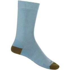 Icebreaker Lifestyle Fine Gauge Crew Socken Damen - Astral Blue/Algae