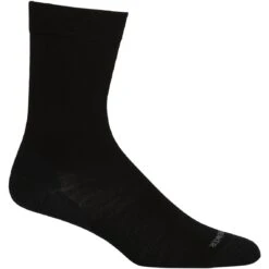 Icebreaker Lifestyle Fine Gauge Crew Socken Damen - Schwarz