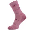 Icebreaker Lifestyle Ultralight Crew Backcountry Ski Socken Damen - Crystal/Nightshade/Tempo/Electron Pink