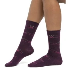 Icebreaker Lifestyle Ultralight Crew Backcountry Ski Socken Damen - Nightshade/Loden/Snow/Tempo -Deutschland Icebreaker Verkaufs-Shop icebreaker womens lifestyle ultralight crew backcountry ski socks nightshade loden snow tempo 1 1537981