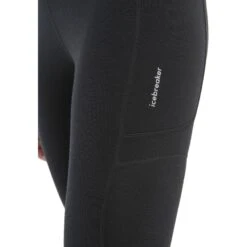 Icebreaker Merino Speed Winter Leggings Damen - Schwarz -Deutschland Icebreaker Verkaufs-Shop icebreaker womens merino speed winter tights black 5 1556760