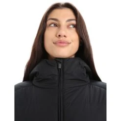 Icebreaker MerinoLoft™ Collingwood Mantel Mit Kapuze Damen - Schwarz 14 Icebreaker MerinoLoft™ Collingwood Mantel Mit Kapuze Damen - Schwarz -Deutschland Icebreaker Verkaufs-Shop icebreaker womens merinoloft collingwood ii 3q hooded jacket black 4 1270184