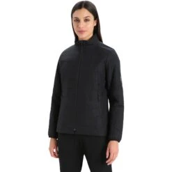 Icebreaker MerinoLoft™ Jacke Damen - Schwarz