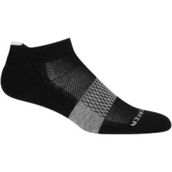 Icebreaker Multisport Light Micro Socken Damen - Schwarz/Snow/Metro Heather