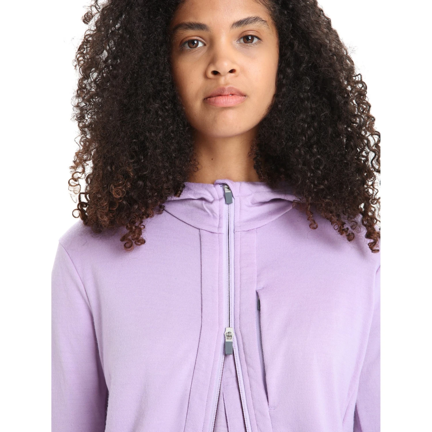 Icebreaker Quantum III Midlayer Jacke Mit Kapuze Damen - Purple Gaze/Go Berry 6 Icebreaker Quantum III Midlayer Jacke Mit Kapuze Damen - Purple Gaze/Go Berry – Bild 6