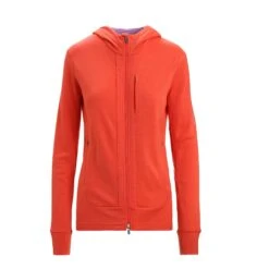 Icebreaker Quantum III Midlayer Jacke Mit Kapuze Damen - Vibrant Earth/Purple Gaze -Deutschland Icebreaker Verkaufs-Shop icebreaker womens quantum iii long sleeve zip hood midlayer vibrant earth purple gaze 1 1381778