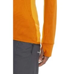 Icebreaker Quantum ZoneKnit™ Kapuzenjacke Damen - Earth/Solar -Deutschland Icebreaker Verkaufs-Shop icebreaker womens quantum zoneknit long sleeve zip hoodie earth solar model 6 1535781