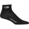 Icebreaker Run+ Ultralight Mini Socken Damen - Schwarz/Snow