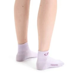 Icebreaker Run+ Ultralight Mini Socken Damen - Purple Gaze/Go Berry -Deutschland Icebreaker Verkaufs-Shop icebreaker womens run plus ultralight mini socks purple gaze go berry 3 1381818