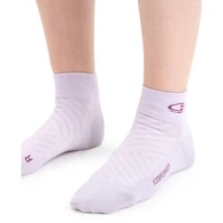 Icebreaker Run+ Ultralight Mini Socken Damen - Purple Gaze/Go Berry -Deutschland Icebreaker Verkaufs-Shop icebreaker womens run plus ultralight mini socks purple gaze go berry 4 1381819