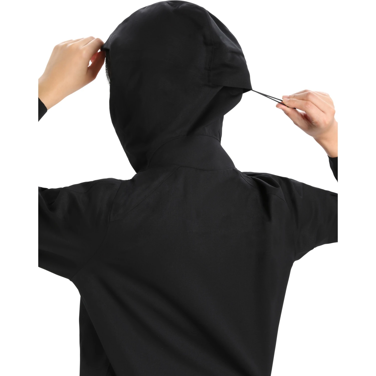 Icebreaker Shell+™ Kapuzenjacke Damen - Schwarz 7 Icebreaker Shell+™ Kapuzenjacke Damen - Schwarz – Bild 7