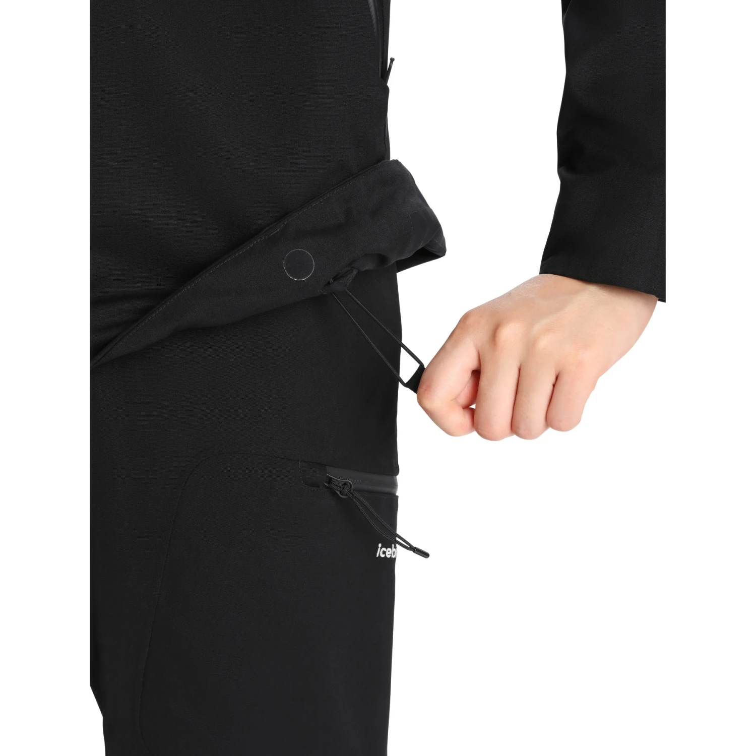 Icebreaker Shell+™ Kapuzenjacke Damen - Schwarz 8 Icebreaker Shell+™ Kapuzenjacke Damen - Schwarz – Bild 8