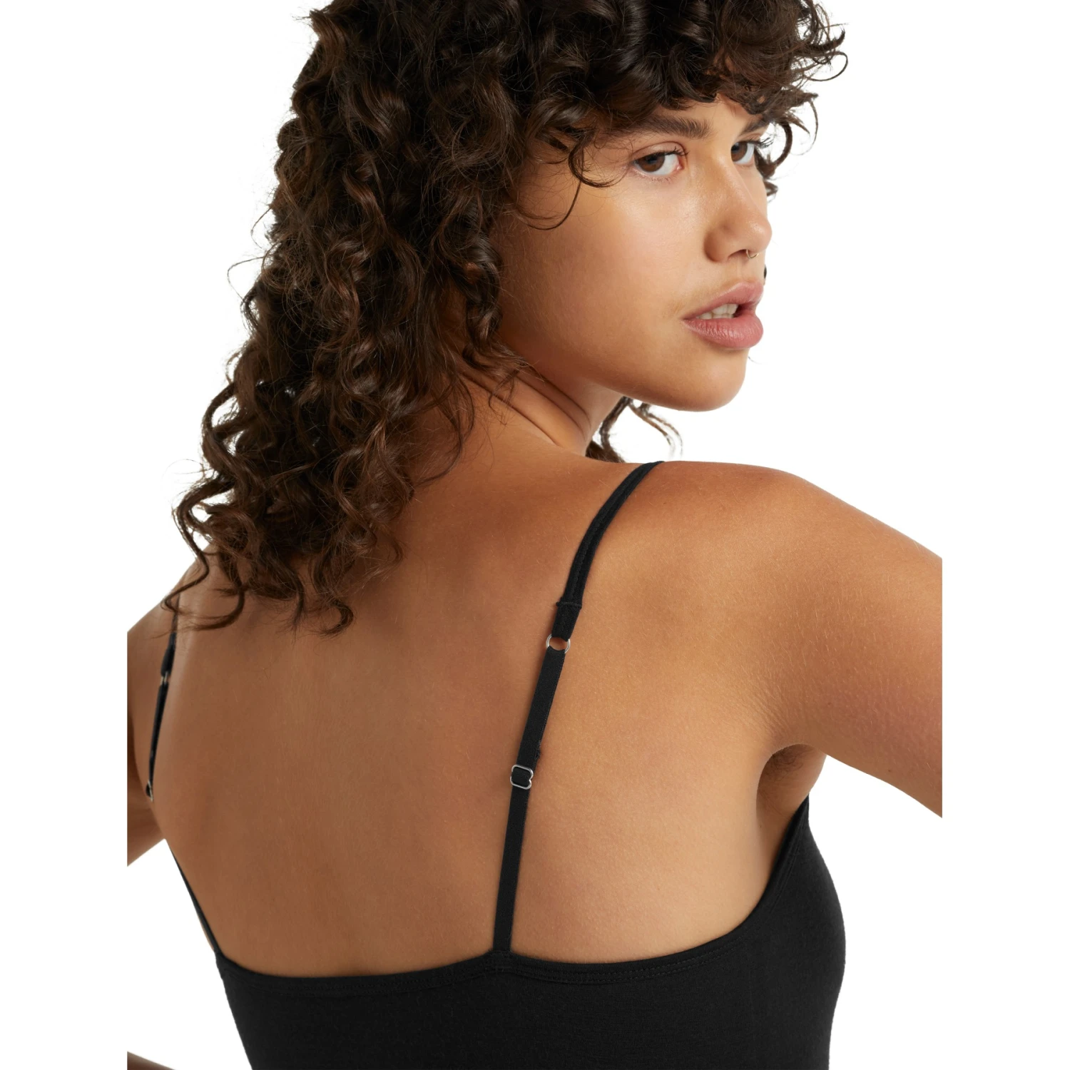 Icebreaker Siren Bra Cami BH-Hemd Damen - Schwarz 4 Icebreaker Siren Bra Cami BH-Hemd Damen - Schwarz – Bild 4