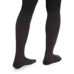 Icebreaker Ski+ Medium OTC Socken Damen - Jet HTHR/Espresso/Black -Deutschland Icebreaker Verkaufs-Shop icebreaker womens ski plus medium otc socks jet hthr espresso black 4 1489208