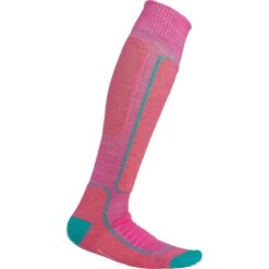 Icebreaker Ski+ Medium OTC Socken Damen - Tempo/Flux Green/Earth