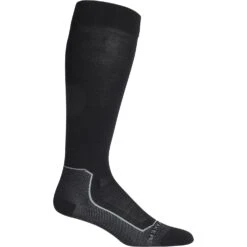 Icebreaker Ski+ Ultralight OTC Socken Damen - Schwarz