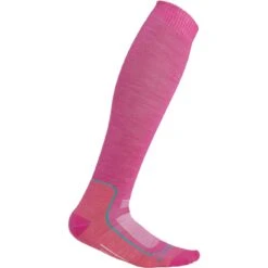 Icebreaker Ski+ Ultralight OTC Socken Damen - Tempo/Flux Green/Earth