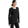 Icebreaker Sphere II Langarmshirt Damen - Schwarz