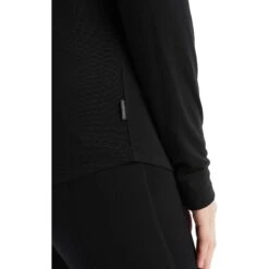 Icebreaker Sphere II Langarmshirt Damen - Schwarz -Deutschland Icebreaker Verkaufs-Shop icebreaker womens sphere ii long sleeve tee black 8 1148105