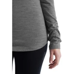 Icebreaker Sphere II Langarmshirt Damen - Metro Heather -Deutschland Icebreaker Verkaufs-Shop icebreaker womens sphere ii long sleeve tee metro heather 6 1148096