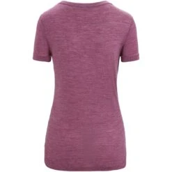Icebreaker Sphere II Scoop T-Shirt Damen - Go Berry Hthr -Deutschland Icebreaker Verkaufs-Shop icebreaker womens sphere ii short sleeve scoop tee go berry hthr 2 1382176