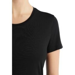 Icebreaker Sphere II T-Shirt Damen - Schwarz -Deutschland Icebreaker Verkaufs-Shop icebreaker womens sphere ii short sleeve tee black 5 1148172