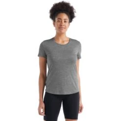 Icebreaker Sphere II T-Shirt Damen - Metro Heather