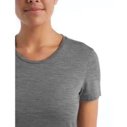 Icebreaker Sphere II T-Shirt Damen - Metro Heather -Deutschland Icebreaker Verkaufs-Shop icebreaker womens sphere ii short sleeve tee metro heather 7 1148198