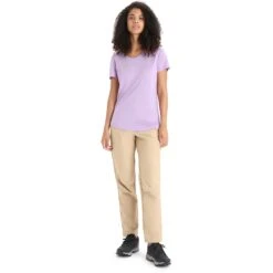 Icebreaker Sphere II T-Shirt Damen - Purple Gaze -Deutschland Icebreaker Verkaufs-Shop icebreaker womens sphere ii short sleeve tee purple gaze 5 1382114