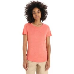 Icebreaker Sphere II T-Shirt Damen - Vibrant Earth Hthr