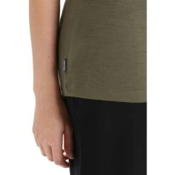 Icebreaker Tech Lite II Cadence Paths T-Shirt Damen - Loden -Deutschland Icebreaker Verkaufs-Shop icebreaker womens tech lite ii cadence paths short sleeve tee loden 7 1384612