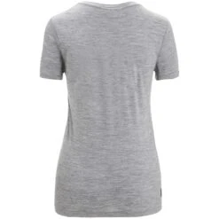 Icebreaker Tech Lite II Springtime Flowers T-Shirt Damen - Gritstone Hthr -Deutschland Icebreaker Verkaufs-Shop icebreaker womens tech lite ii springtime flowers short sleeve tee gritstone hthr 2 1384723